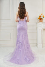 Load image into Gallery viewer, Long Mermaid Corset Prom Dress
