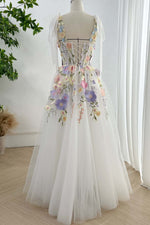 Load image into Gallery viewer, Cute 3D Flowers Prom Dress
