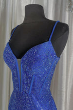 Load image into Gallery viewer, Fitted Corset Bodice Homecoming Dress
