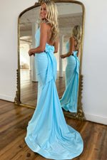 Load image into Gallery viewer, Slim Fit Backless Prom Dress
