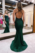 Llella Backless Long Mermaid Tight Prom Dress Sexy Evening Gown – LLELLA