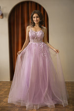 Load image into Gallery viewer, Lilac Senior Prom Dress
